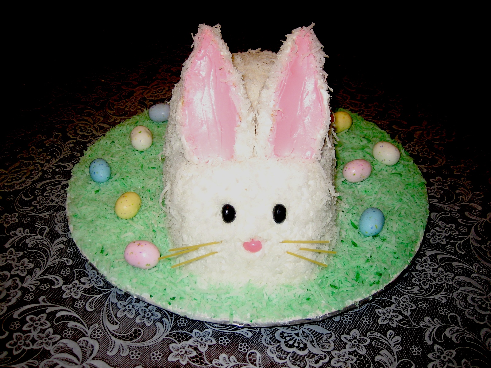 My 1st Easter Bunny Cake | Nat's Corner