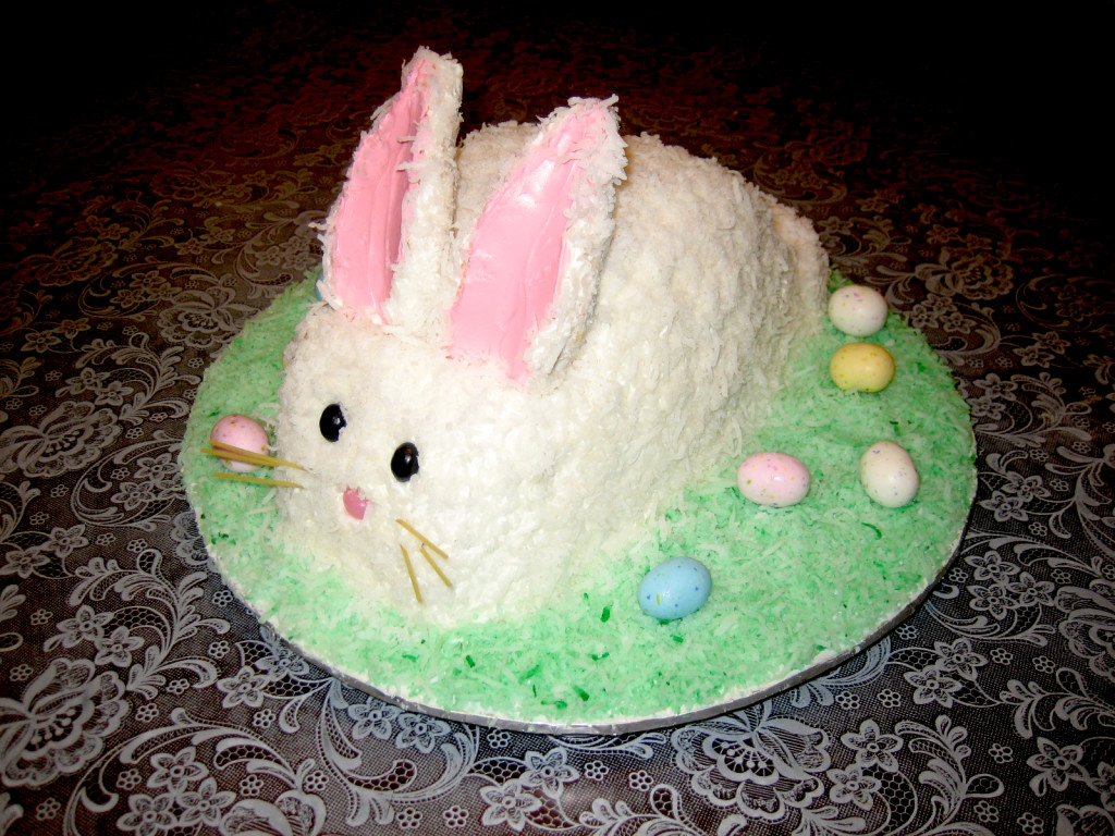 My 1st Easter Bunny Cake | Nat's Corner